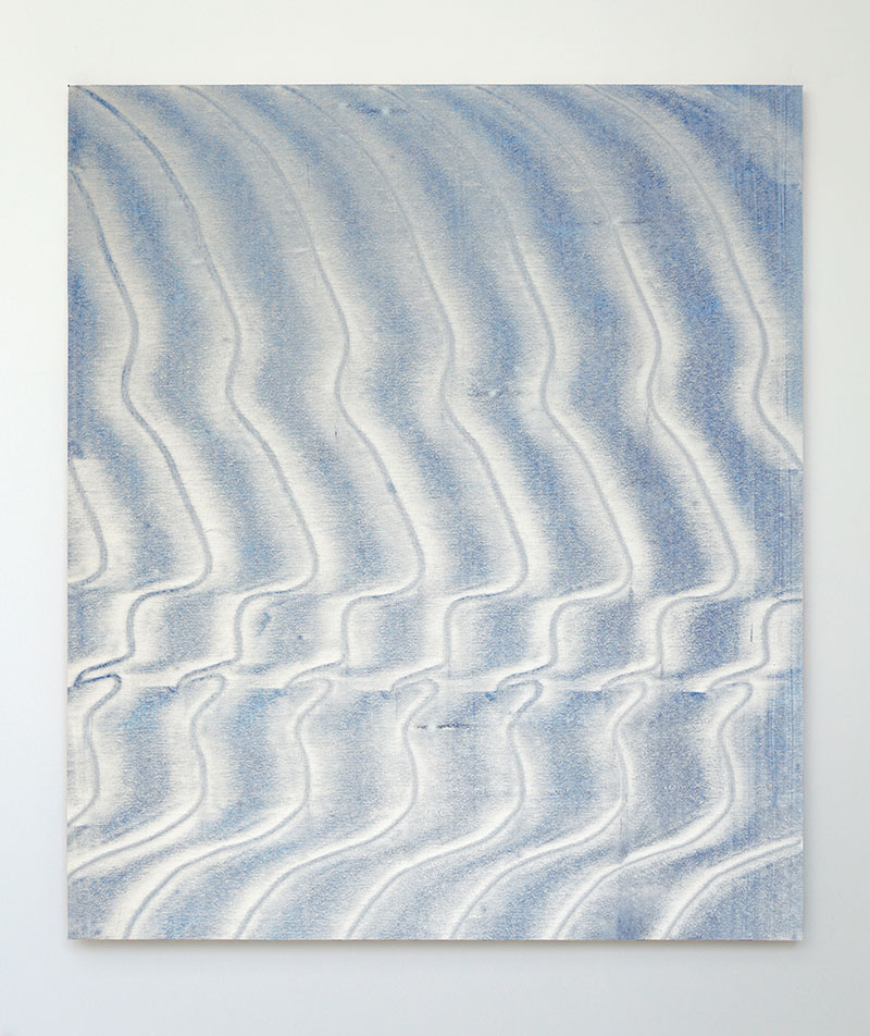 Jonathan Kelly - Profile Blue - Acrylic on Canvas - 82x70cm
